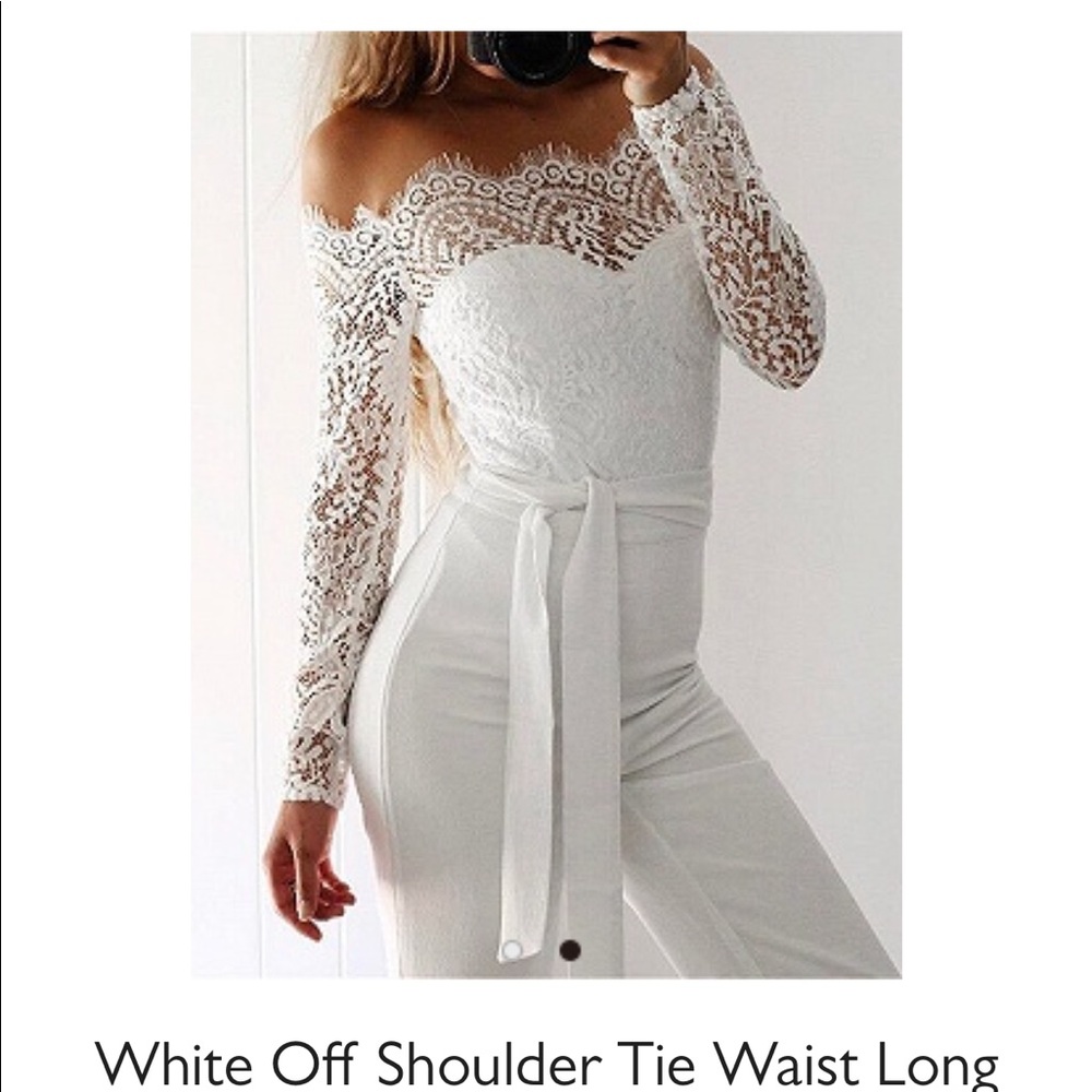 White jumpsuit